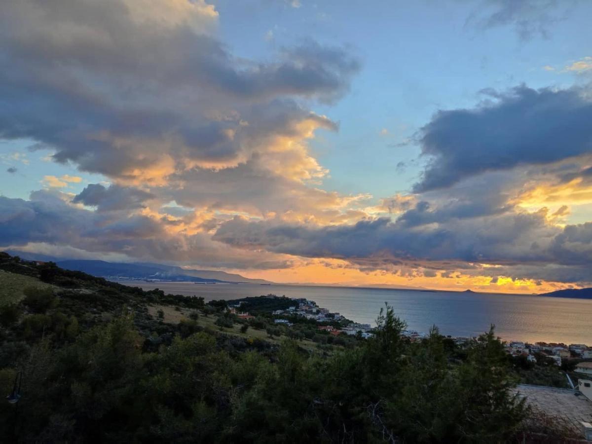 Vista Sul Mare Loutra Oreas Elenis Kültér fotó